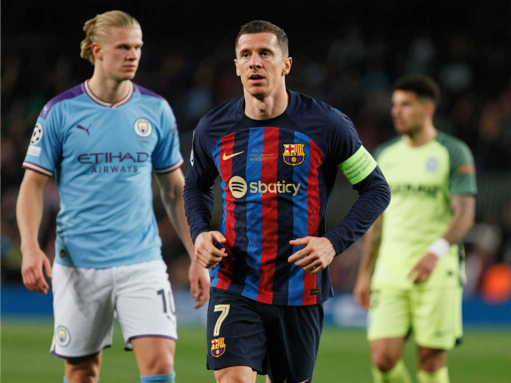 每体：莱万状态不稳，巴萨亟需高水平替补中锋补强