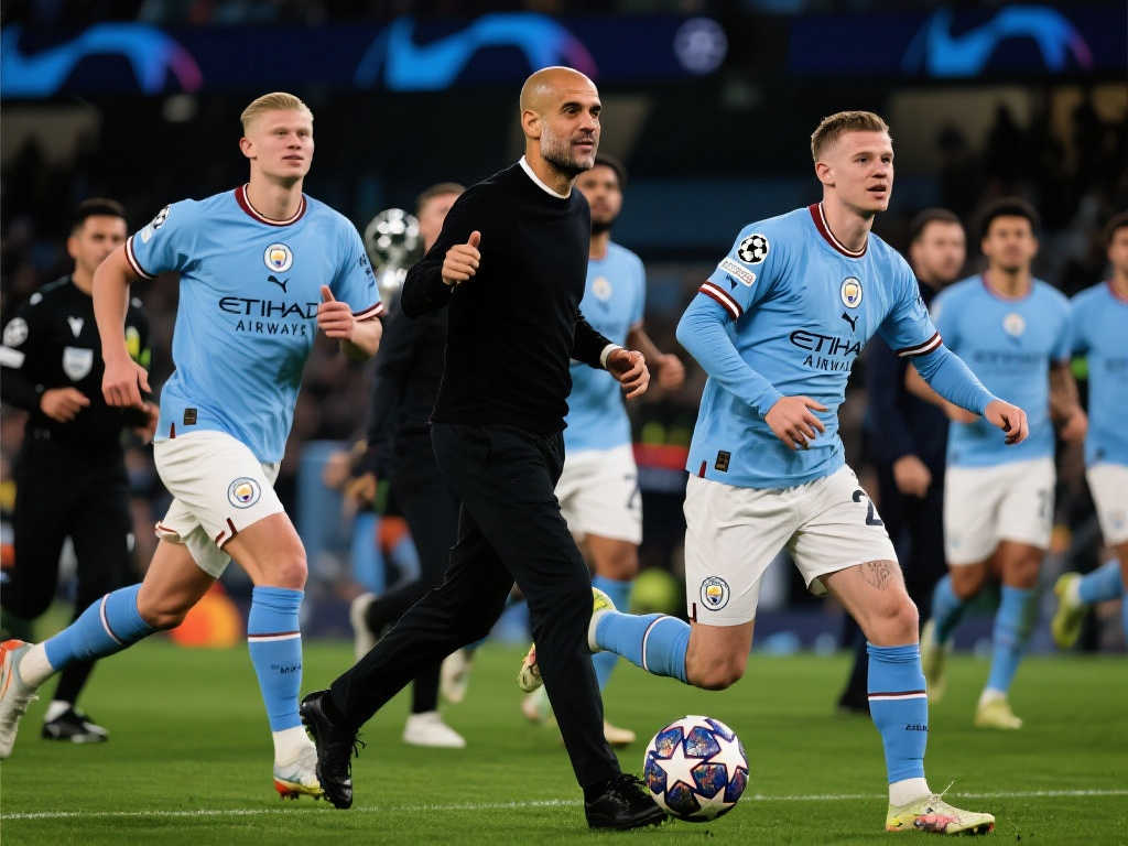 曼城创历史!首度问鼎欧冠冠军宝座 曼城创历史!首度问鼎欧冠冠军宝座