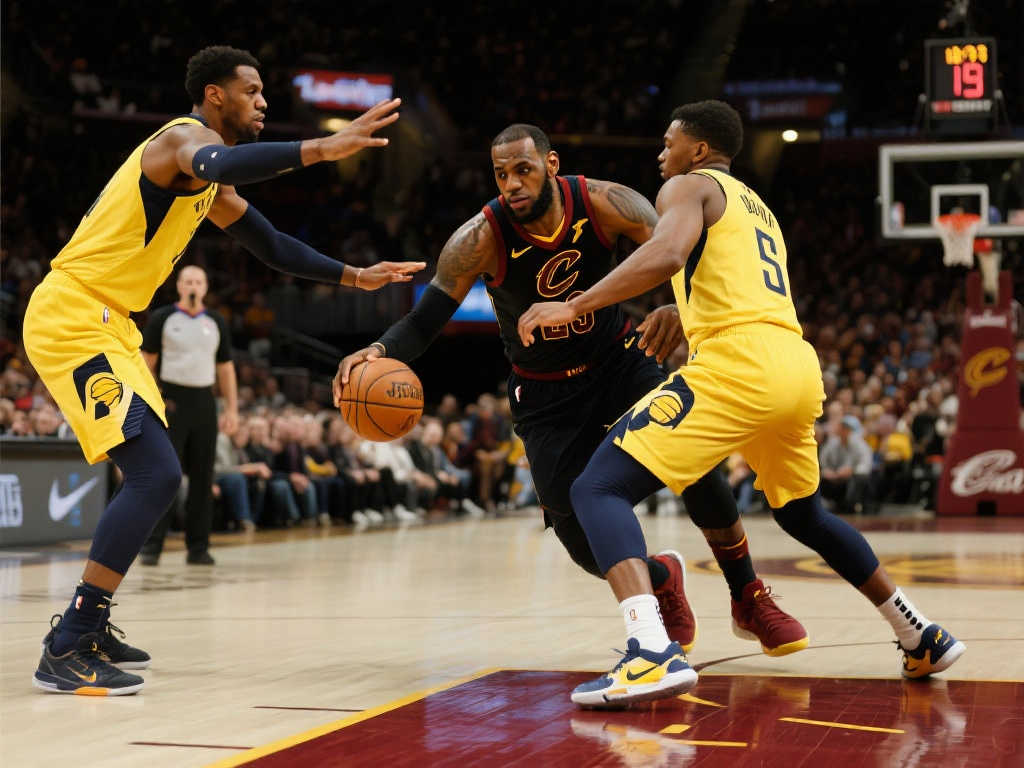 骑士步行者G2——骑士频频失误，步行者逆转制胜