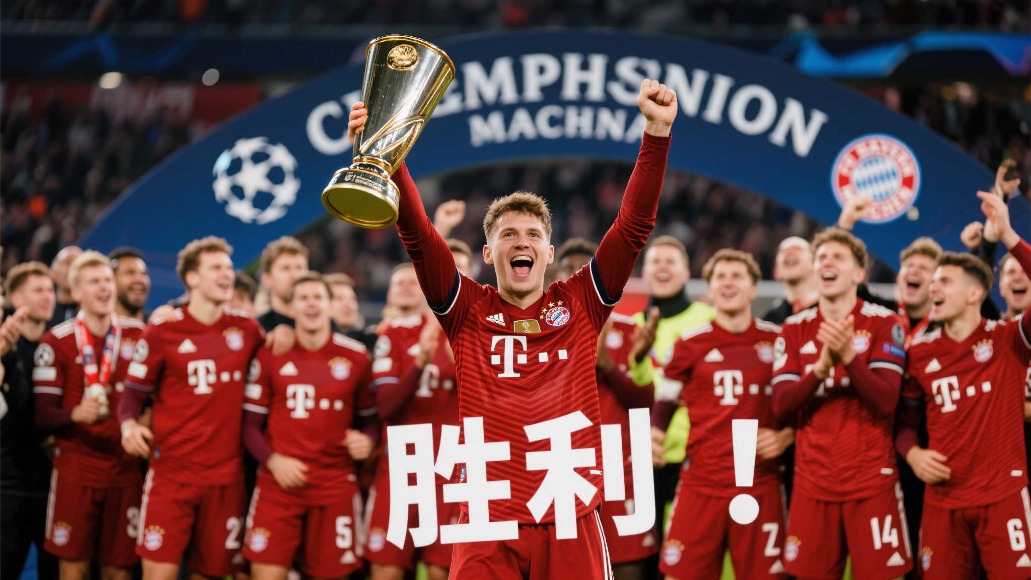 作为世界足坛巨头之一，拜仁慕尼黑始终是“胜利”的代