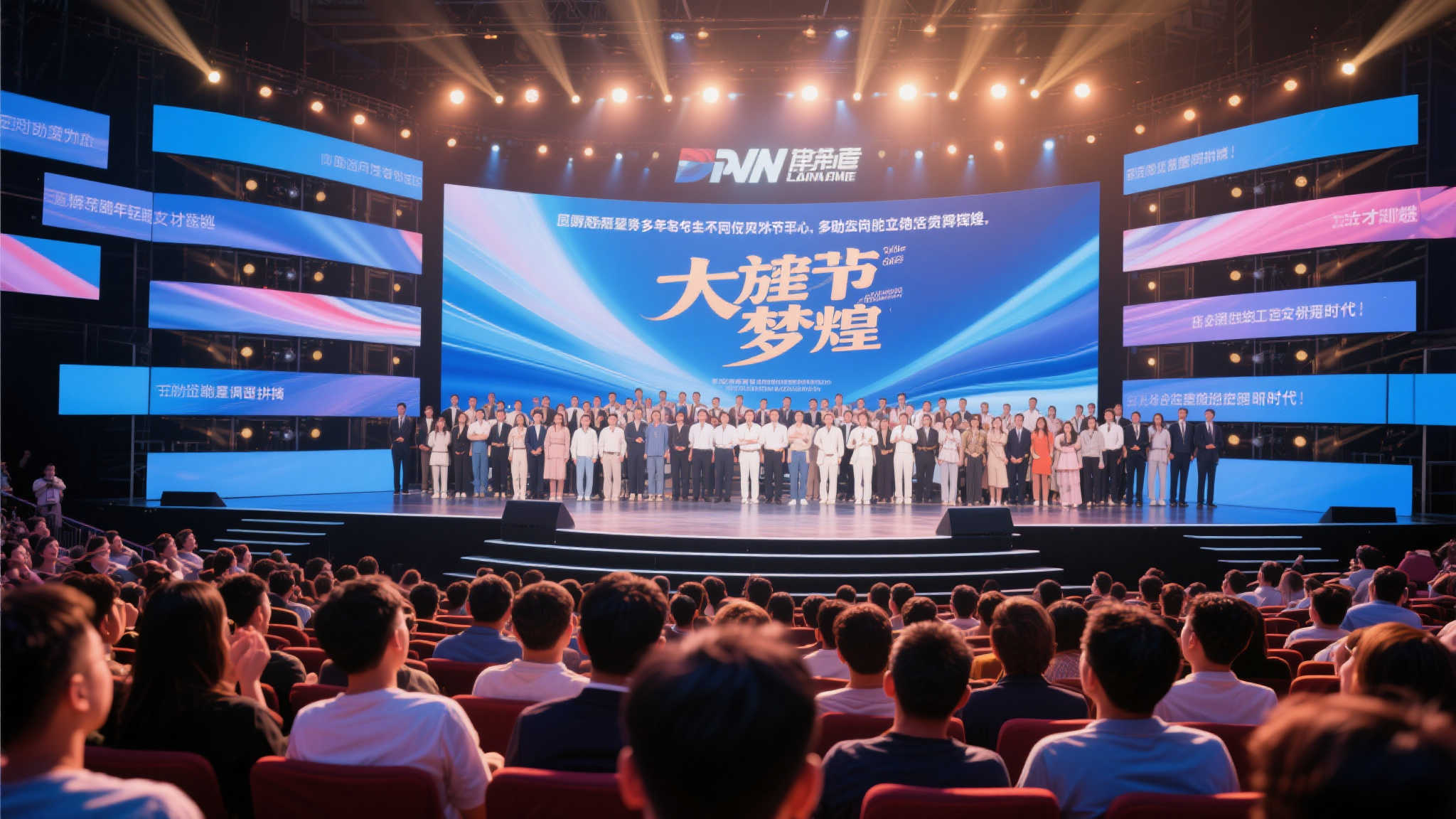 作为观众，我们期待看到更多来自不同领域的人才涌现，